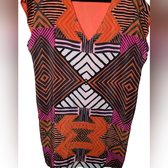 Marie Oliver Andi Silk Mini Dress sz L - Picture 3 of 6